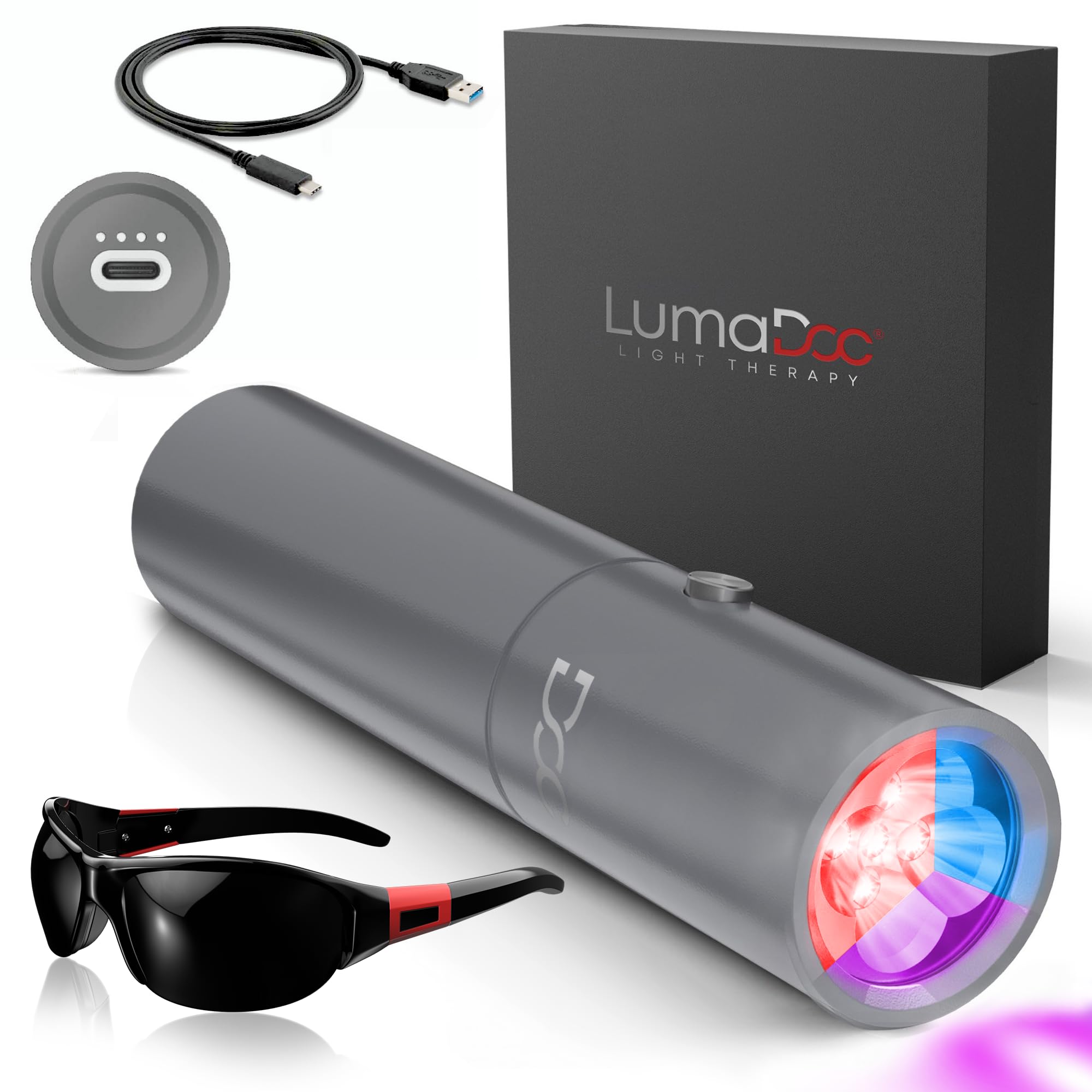 LumaDoc Handheld Red Light Therapy