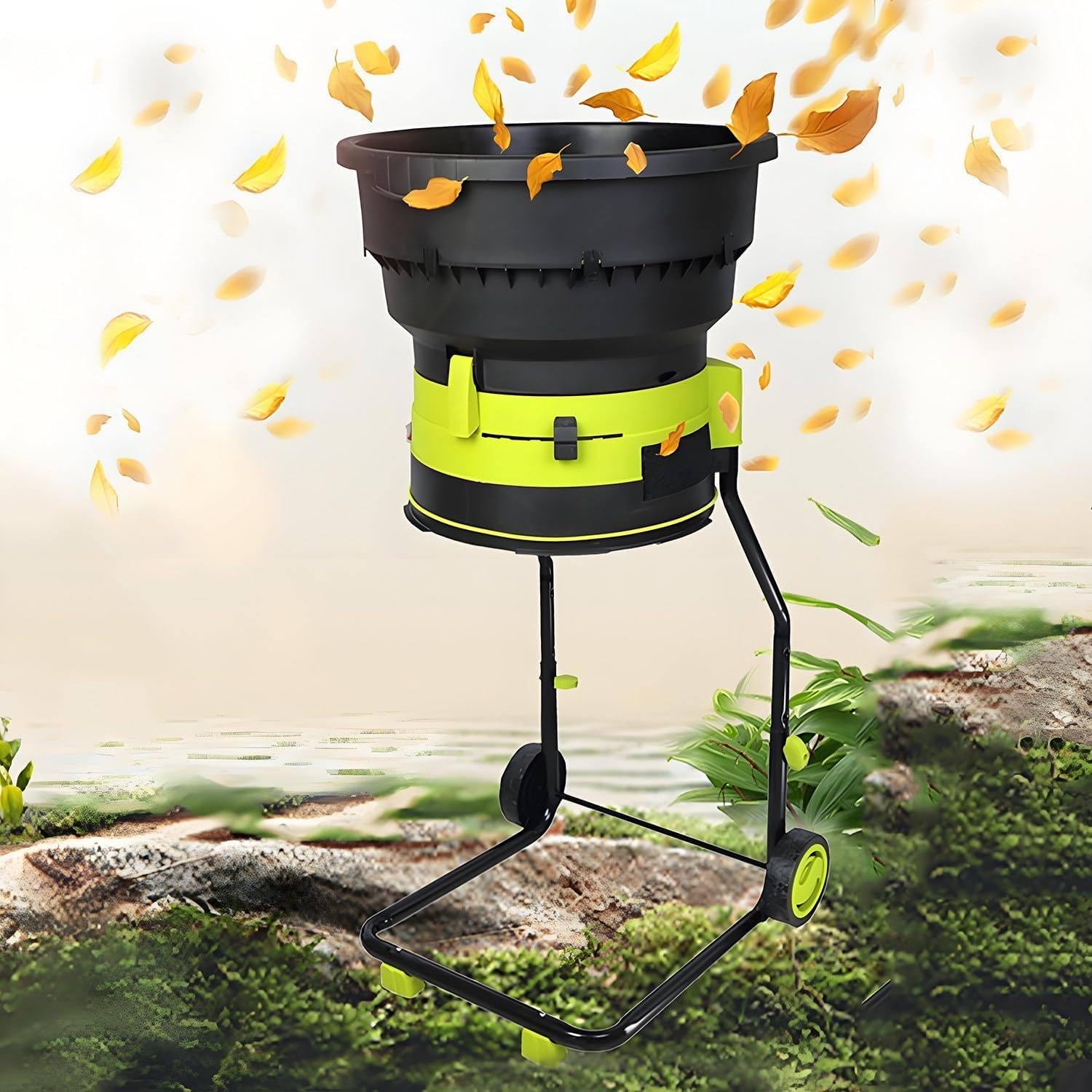 Broyeur de feuilles électrique