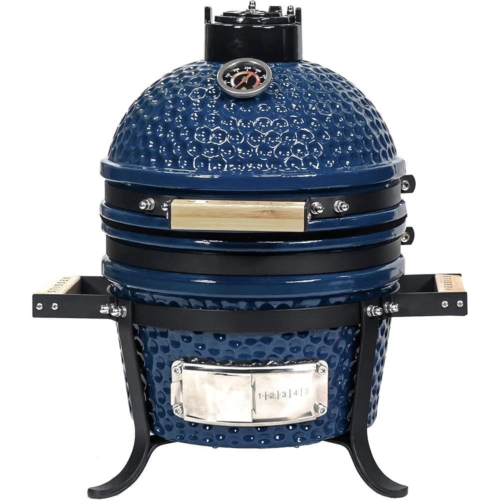 43/mo Finance VESSILS 13 Inch Kamado Charcoal BBQ Grill Handle Style