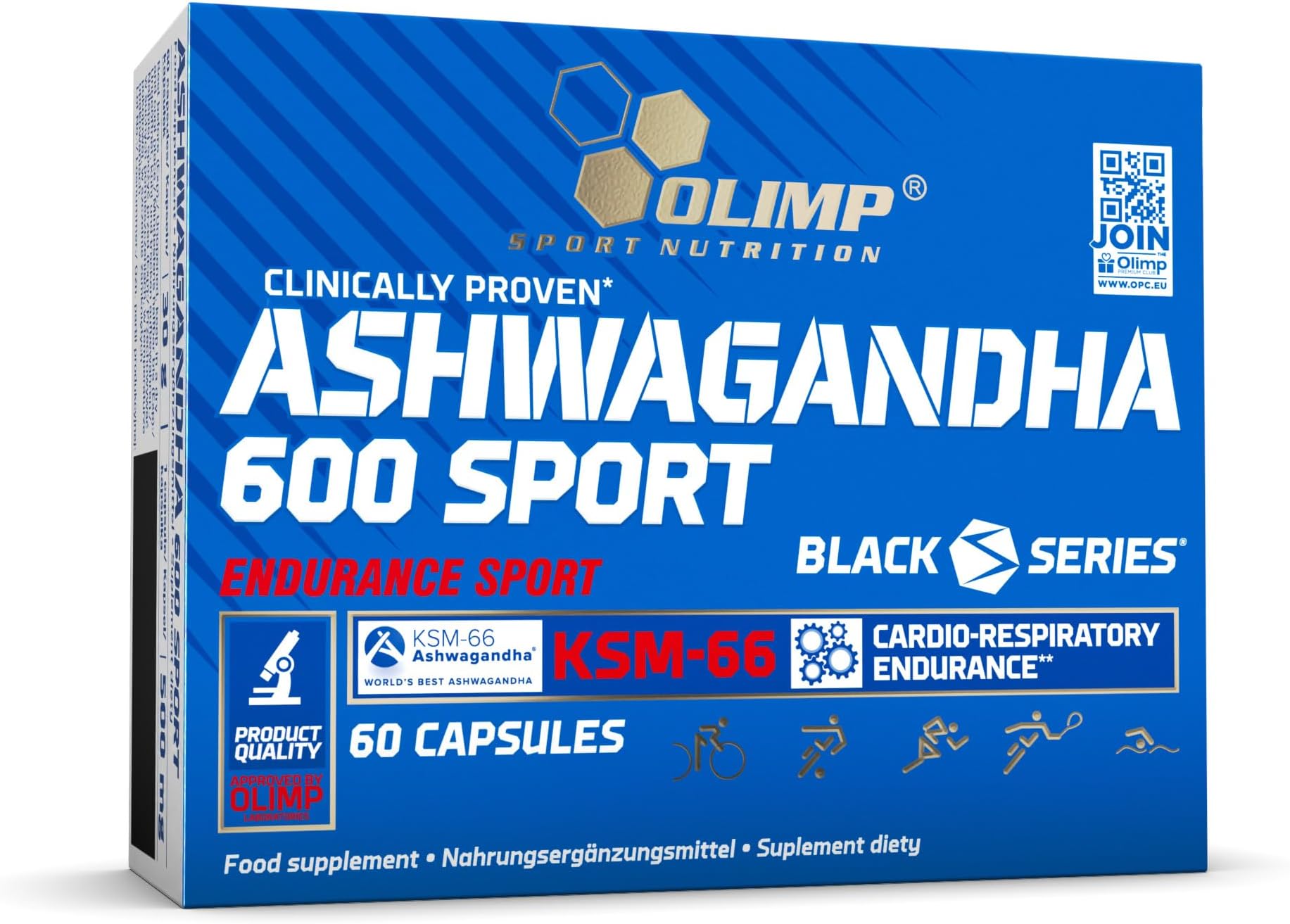 Olimp Ashwagandha 600 Sport (60 Capsules)