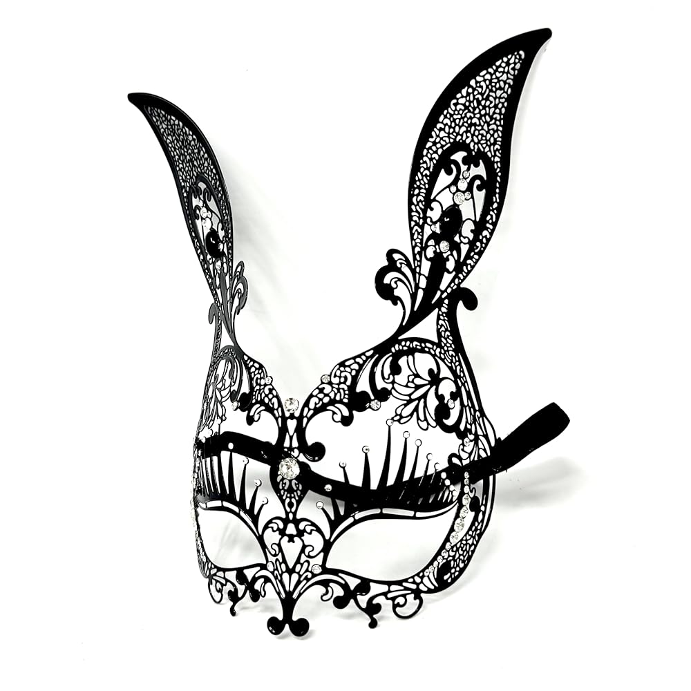 Amazon.com: STORM BUY Women's Bunny Masquerade Mask