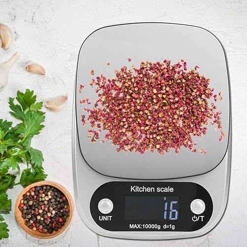 Miniatura 2 de Báscula de cocina,Escala de alimentos 22.0 lbs0.04 oz,Unidades de conversión arbitrarias Básculas de cocina,Unidades de conversión arbitrarias