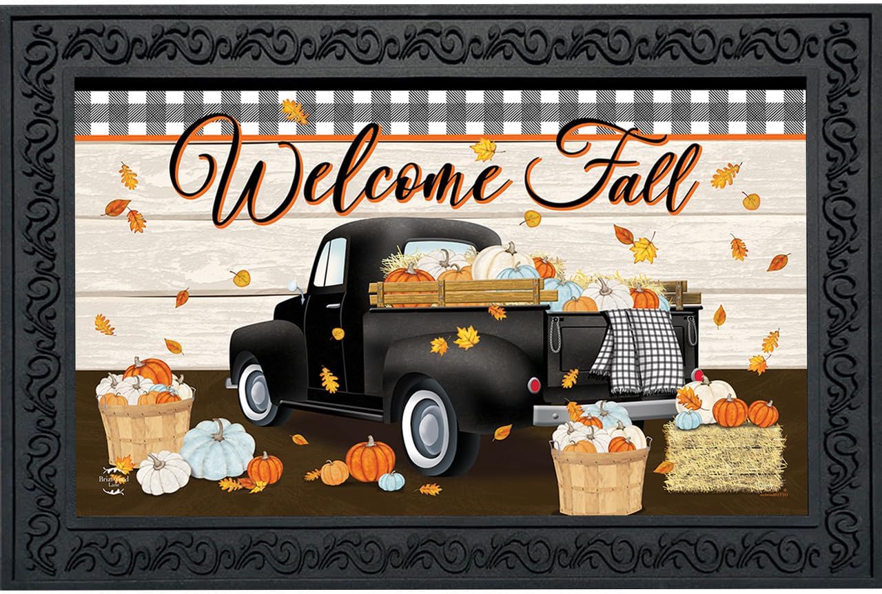 Briarwood Lane Fall Birds and Sunflowers Doormat
