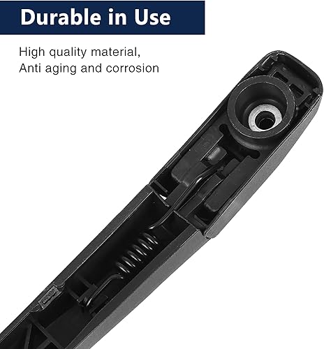 Miniatura 5 de X AUTOHAUX Juego de brazos de limpiaparabrisas trasero para Jeep Cherokee KL 2014-2019 14 pulgadas