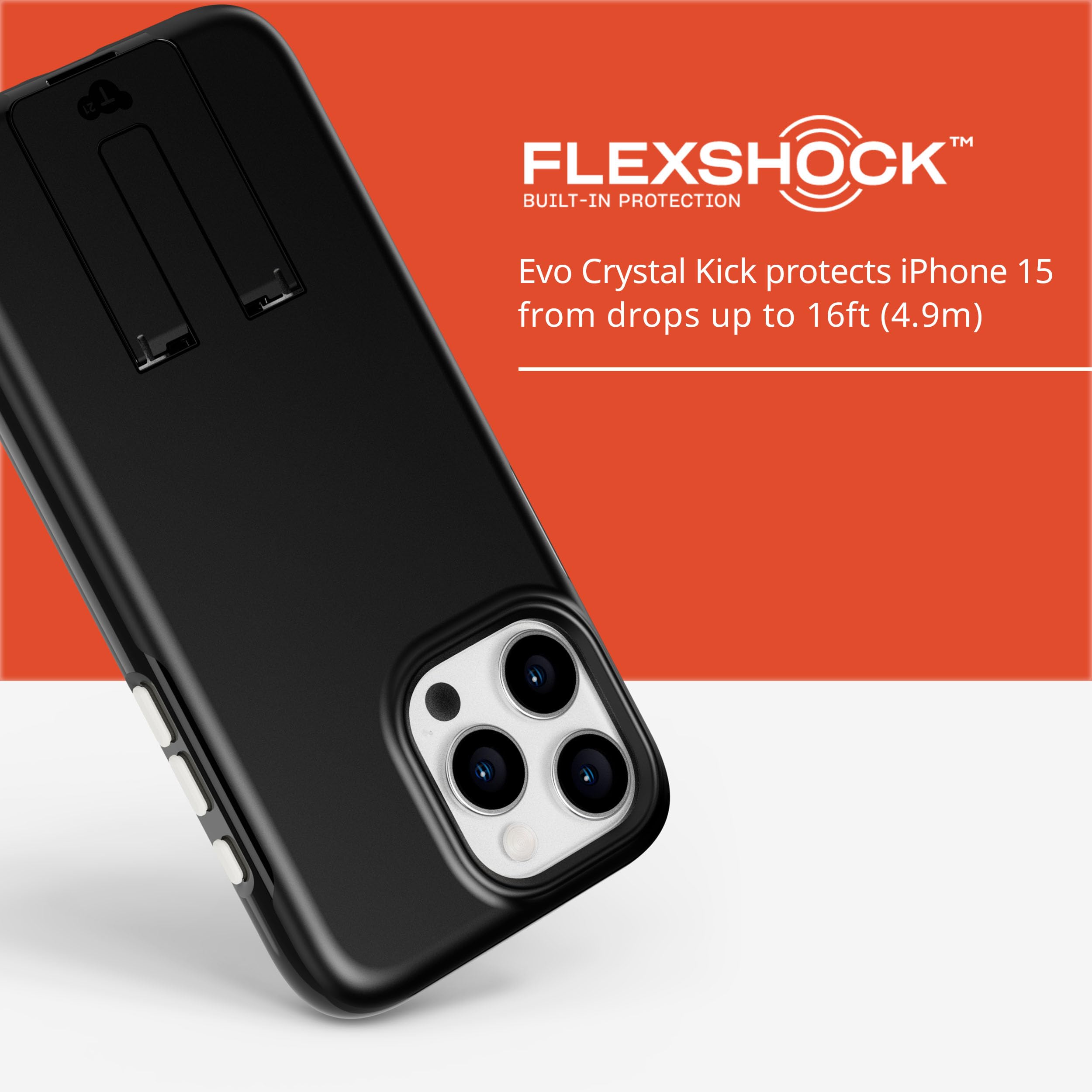 JETech Cover per iPhone 15 6,1 Pollici Copatibile con agSafe