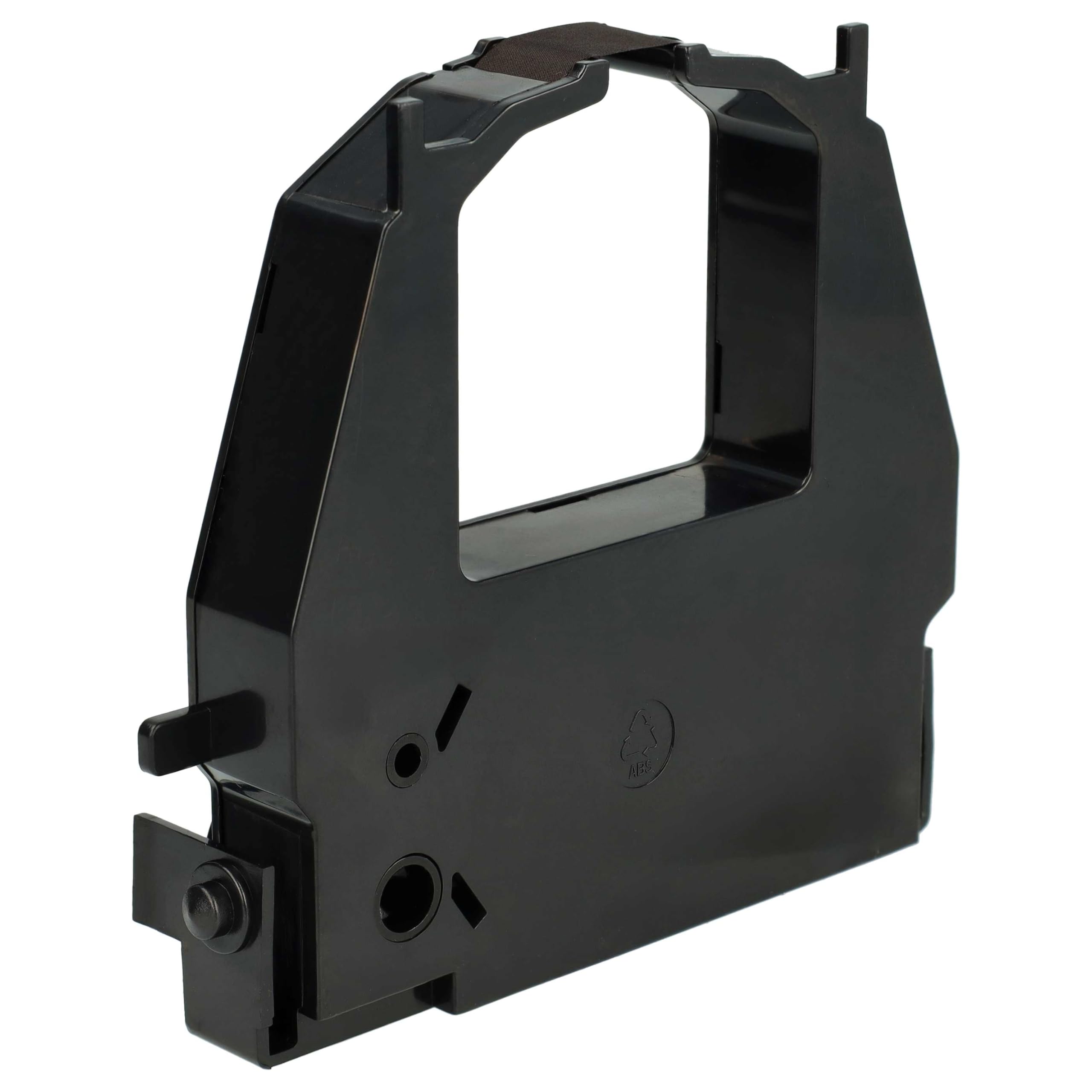 vhbw 10x Ruban encreur remplacement pour Fujitsu 18490-DL 3700, CA02374-C104 pour imprimante matricielle ou de reçus - noir