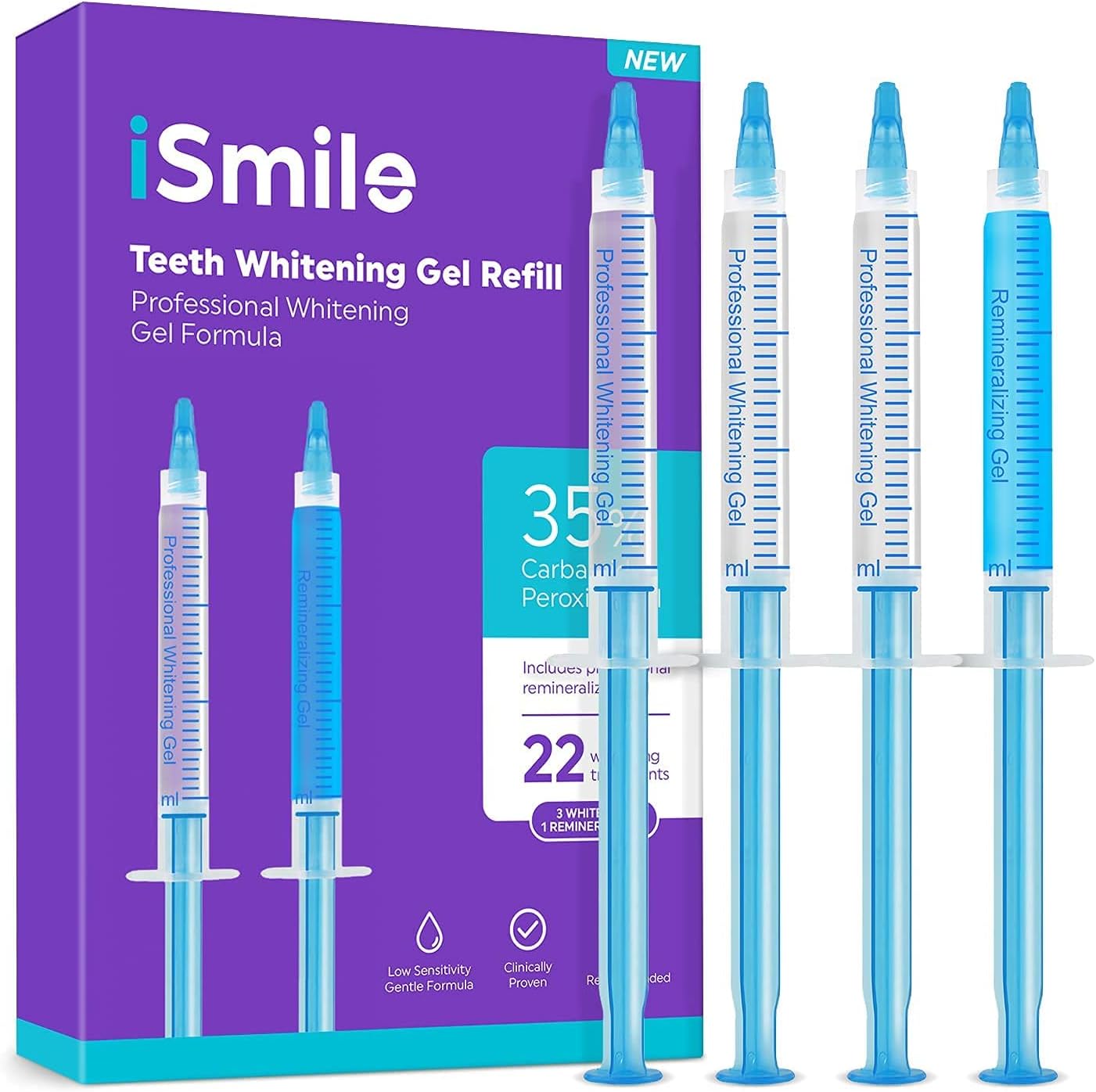 Teeth Whitening 2.5ml Gel TouchUp Pen 75
