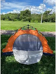 Barraca de Camping Semi Automática para 2 Pessoas, 1,70m x 1m x 1,20m, Poliéster