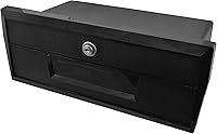 Attwood 2638-1 Lockable Boat Glove Box - Lightweight Secure Storage for Valuables with Keys