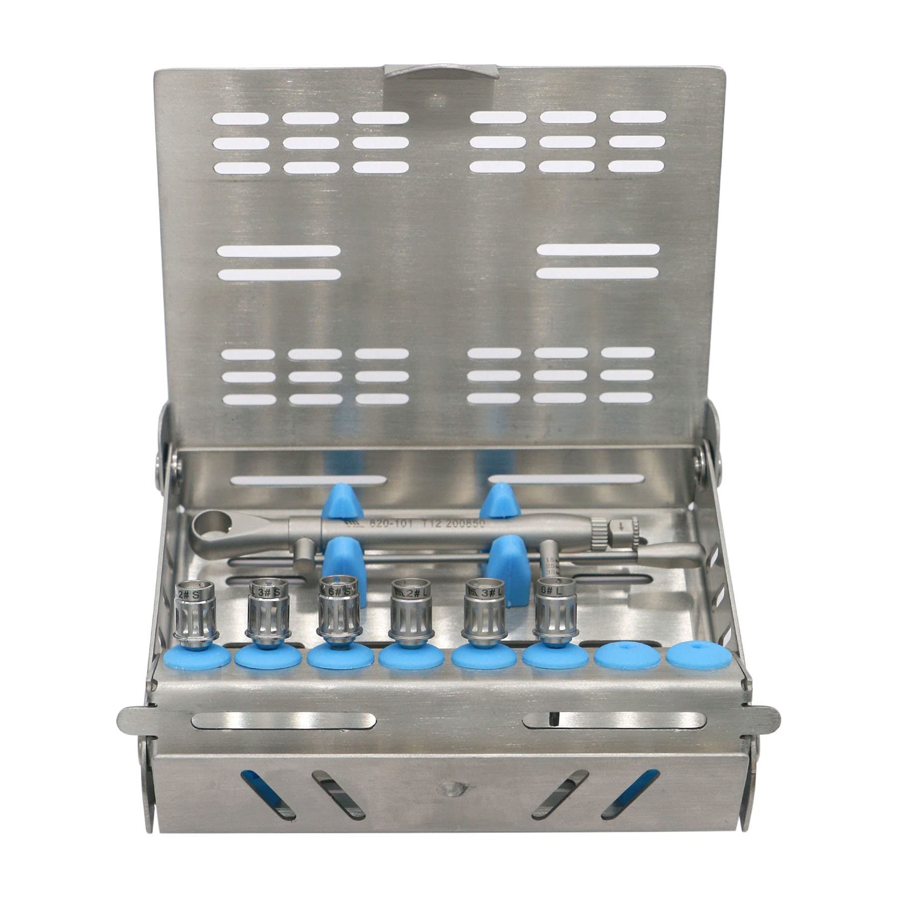 Implant Torque Wrench Ratchet 15-55NCM Drivers & Wrench Kits Compatible All Major Implant Systems