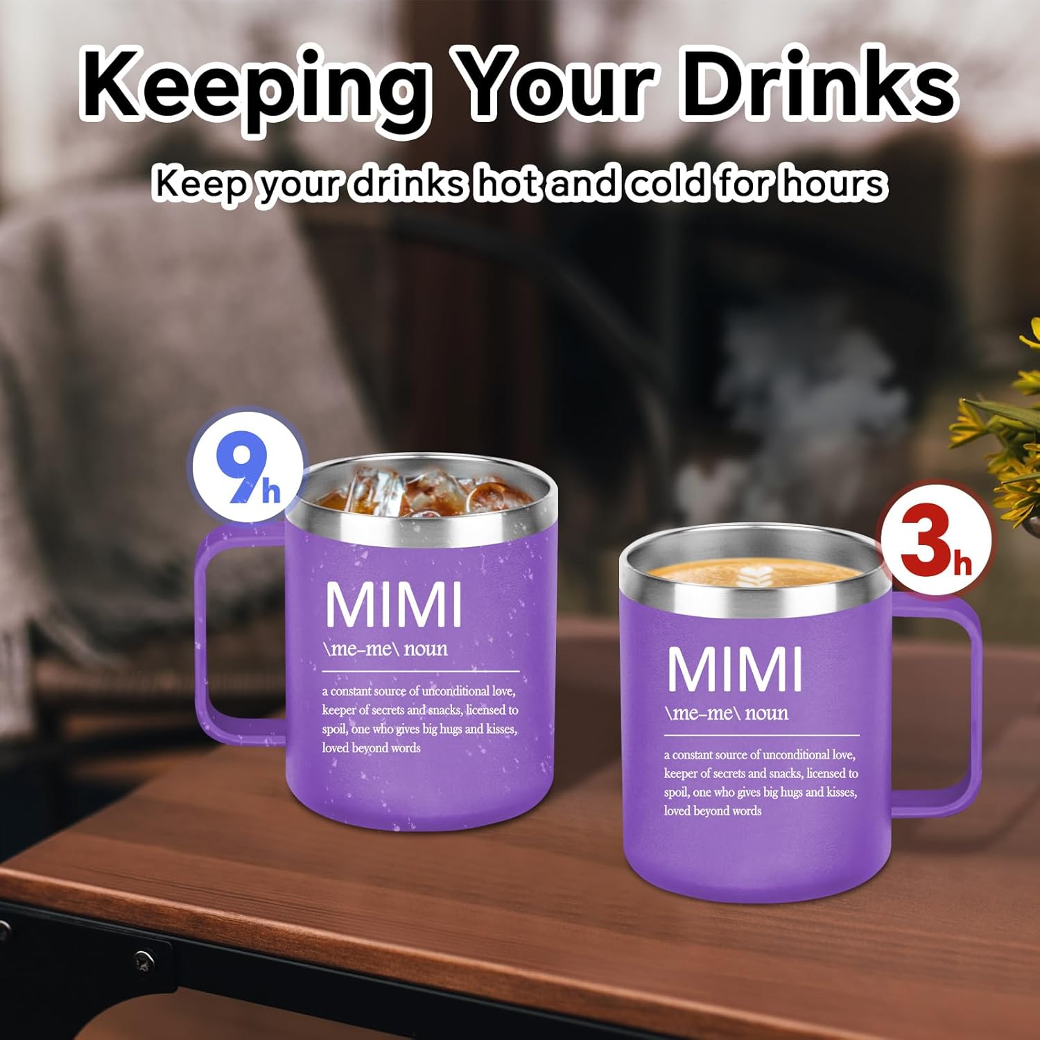 Mimi Gifts - Mimi Mothers Day Gifts - Christmas Gift for Mi Mi - Coffee Mug 14 oz - Image 8