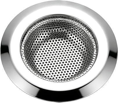 Bathtub Drain Strainer,2.87 inch Bathtub Floor Shower Hair Drain Catcher Cover, Stainless Steel Bathroom Sink Strainer Filter Basket for Bathroom Sink, Wash Basin