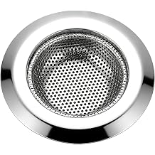 Bathtub Drain Strainer,2.87 inch Bathtub Floor Shower Hair Drain Catcher Cover, Stainless Steel Bathroom Sink Strainer Filter Basket for Bathroom Sink, Wash Basin