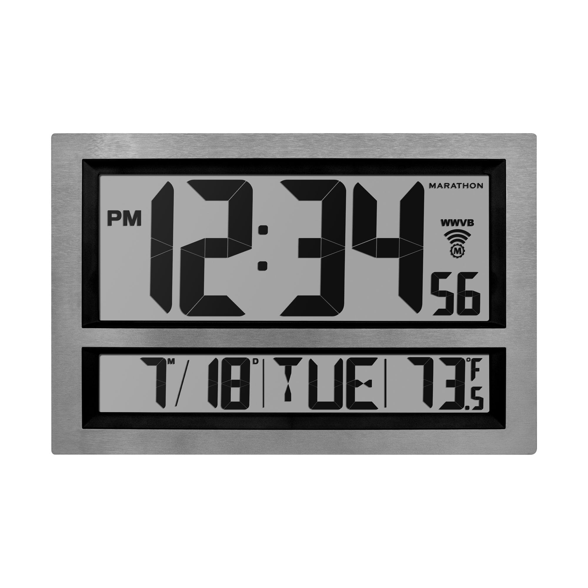 MARATHON Jumbo Atomic Wall Clock