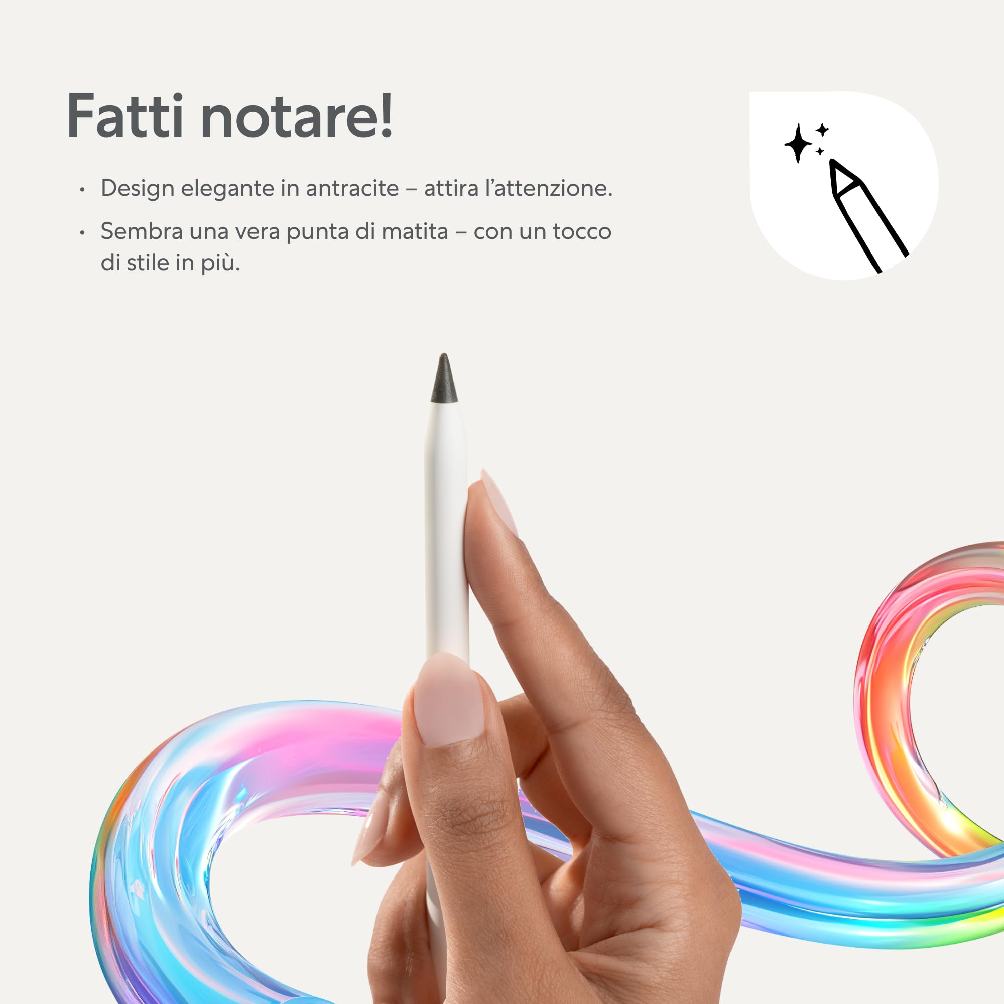 Paperlike® Pencil Tips (4X) per Apple Pencil 1ª & 2ª Gen, USB-C & PRO, 10x più durevoli