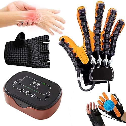 Finger Function Training Rehabilitation Gloves, Stroke Robot Rehabilitation Smart Gloves, Hand Movement Recovery Exercise Equipment Accessories