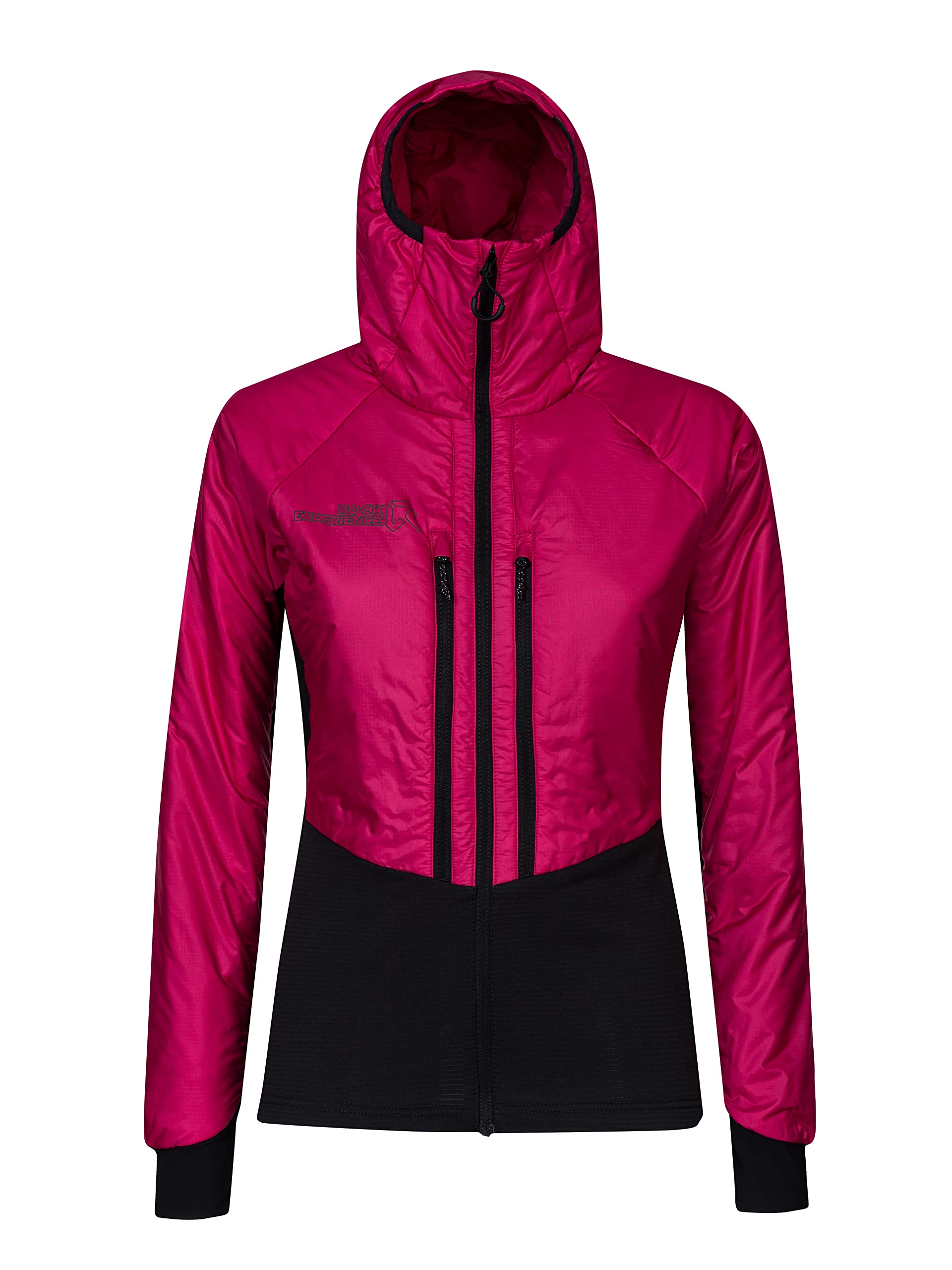 ROCK EXPERIENCE REWJ06061 WISEMAN HYBRID Jacket Women 2000 CHERRIES JUBILEE+0208 CAVIAR S