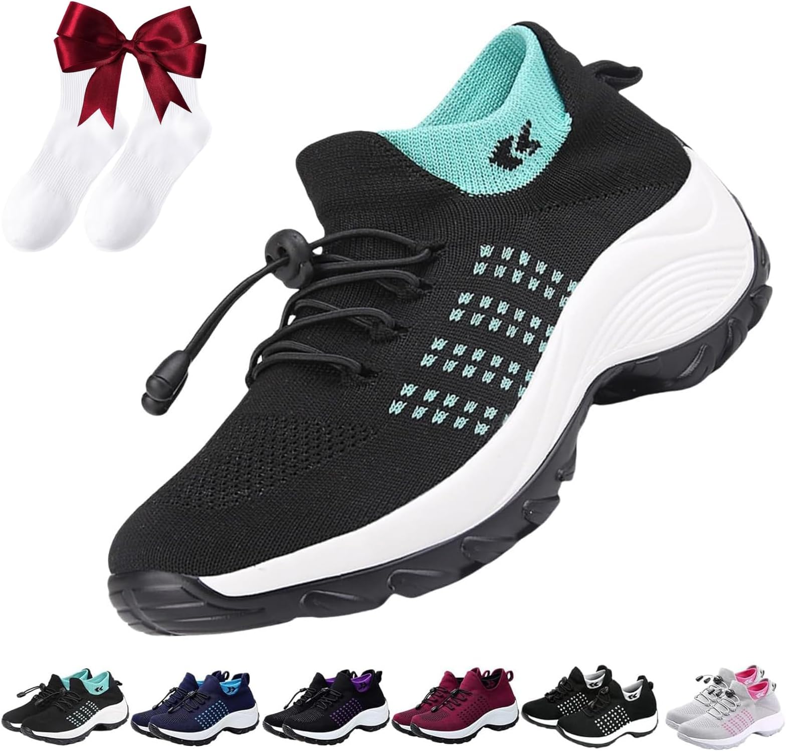 Comfort Wear Orthowear Shoes for Women,Comfortwear Ortho Shoes for Women Plantar Fasciitis,Comfortwear Ortho Stretch Cushion Shoes (Green,10.5)