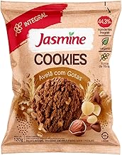 Jasmine Cookies de Avelã com Gostas Integral 120g