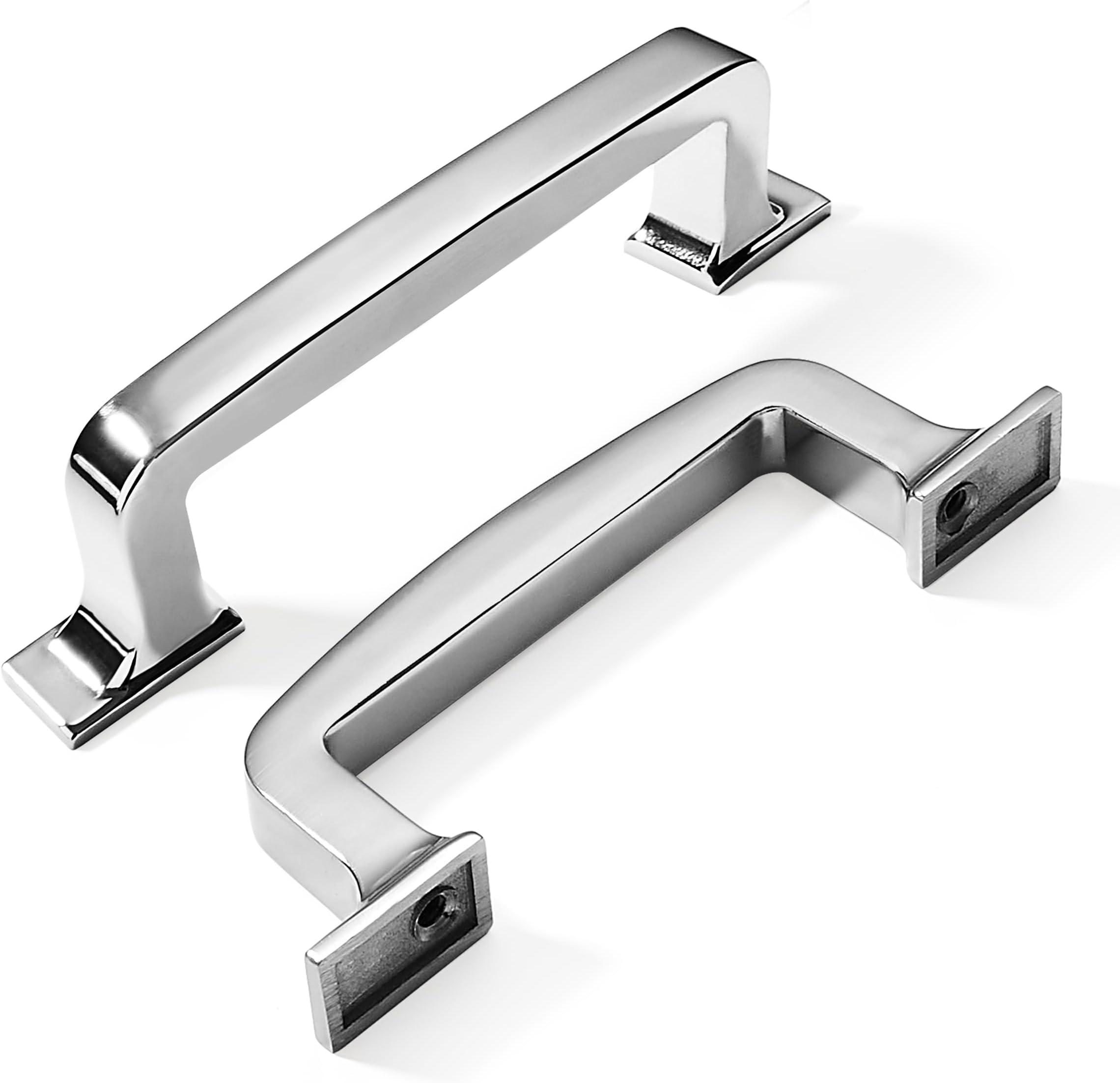 khtumeware 6 Pack 3 Inch Kitchen Cabinet Handles Polished Chrome Cabinet Pulls Drawer Pulls Kitchen Cabinet Hardware Kitchen Handles for Cabinets Cupboard Handles Drawer Handles