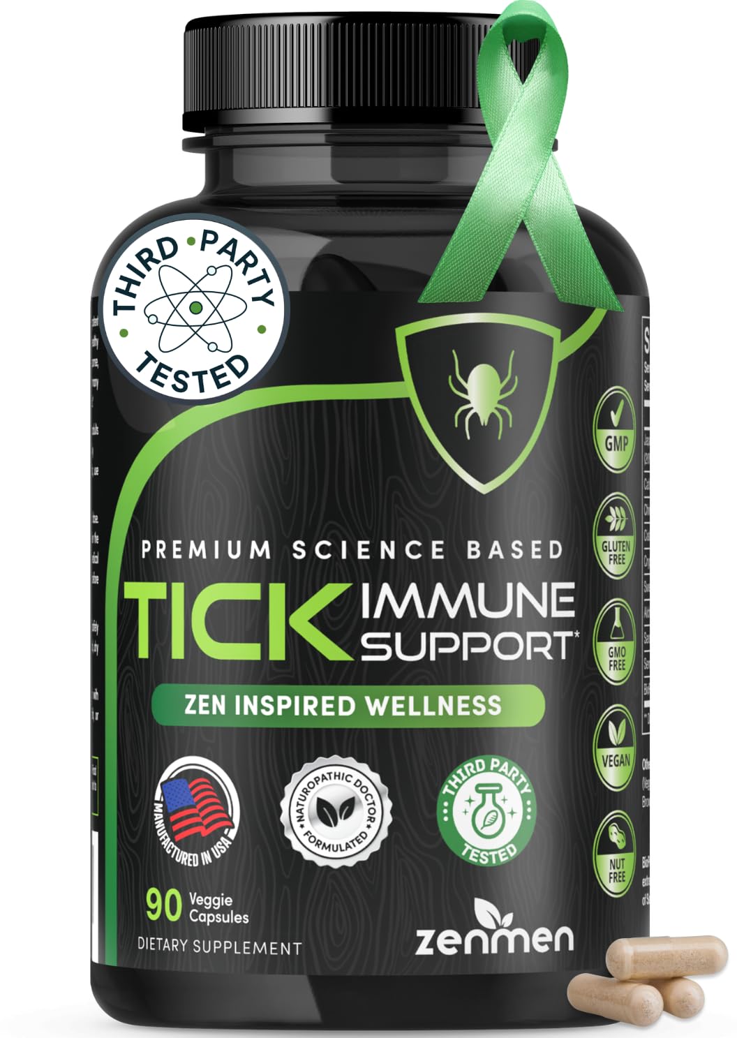 Zenmen Tick Immune Support Supplement
