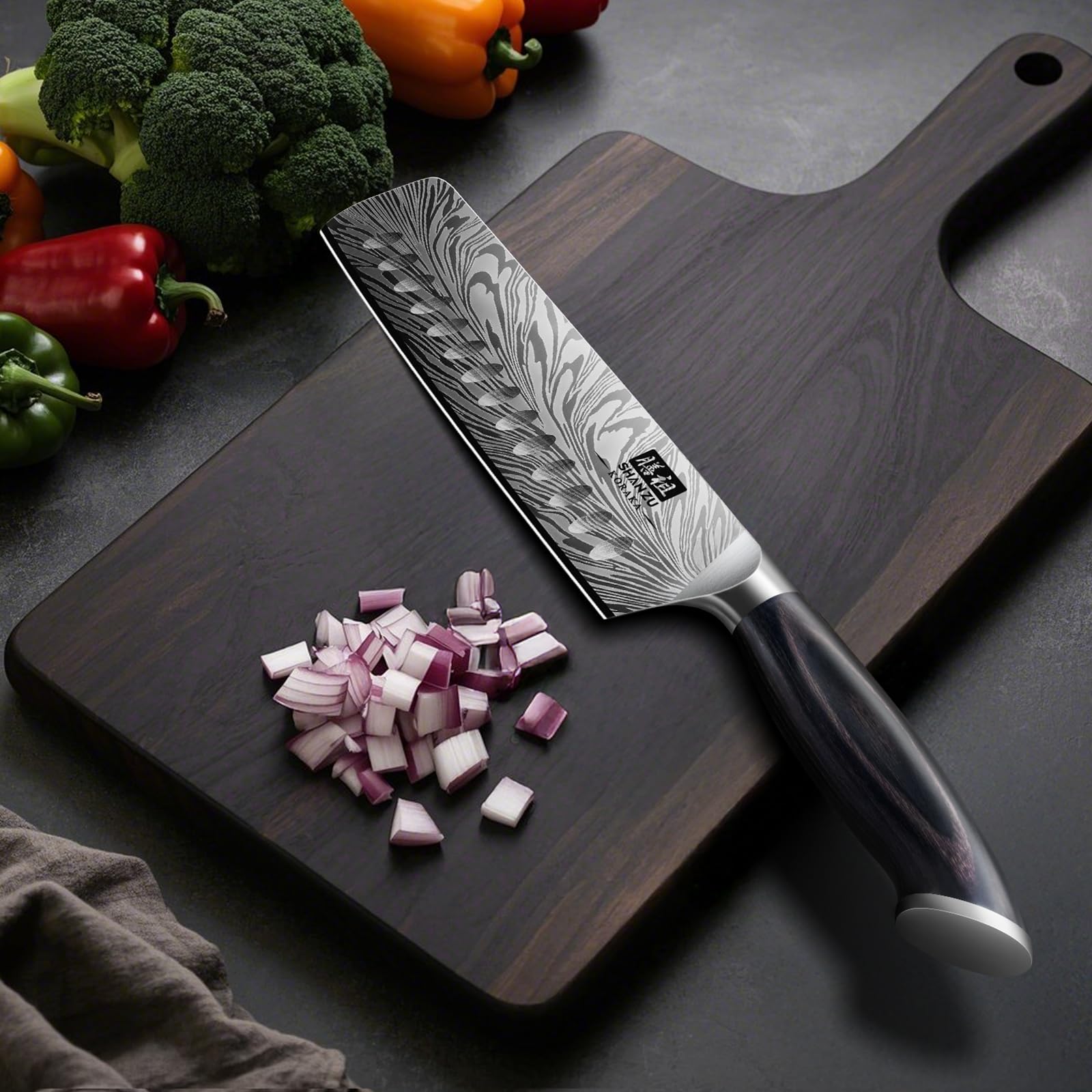 SHAN ZU Nakiri Knife