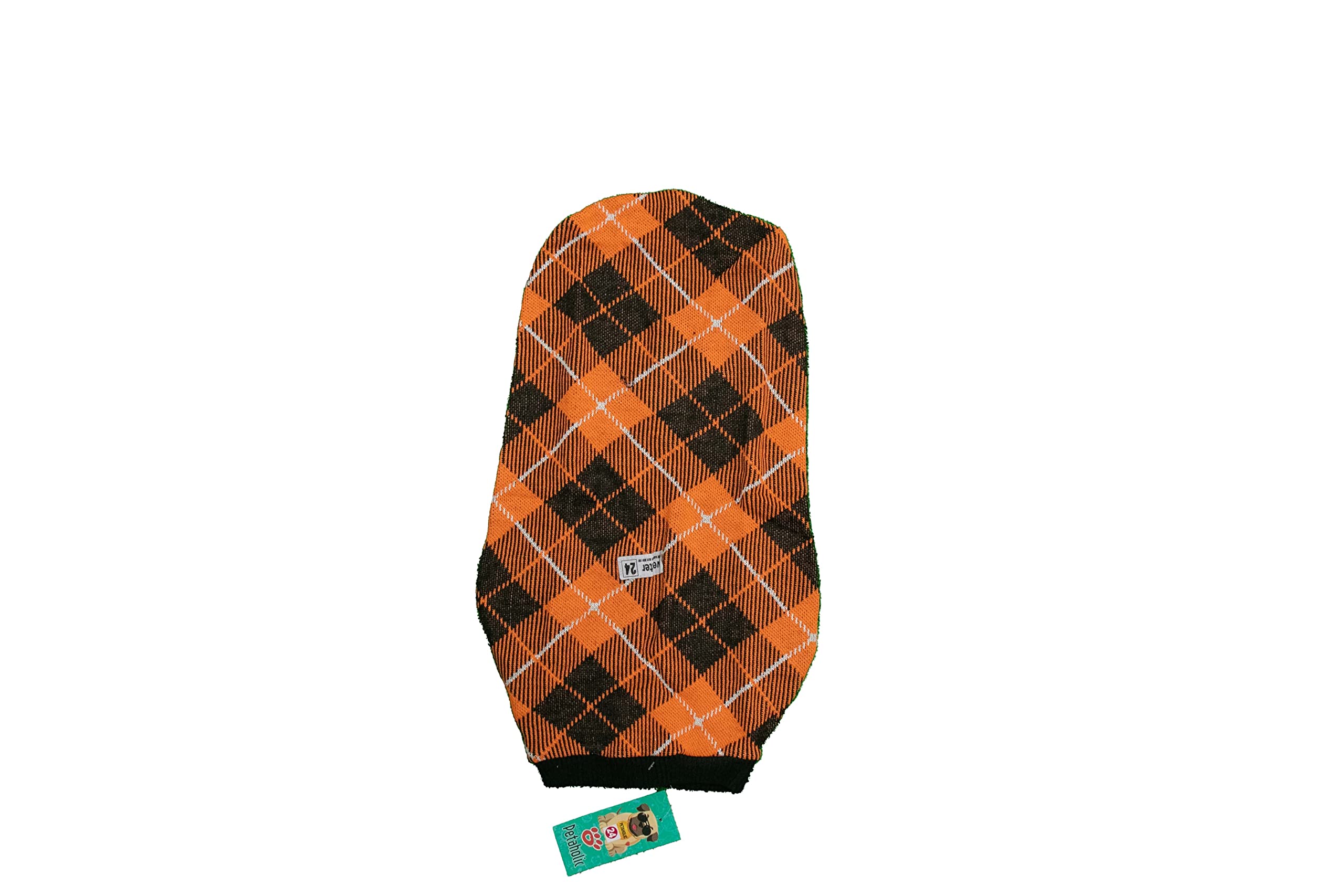 WAGGYTAILS Printed Sweaters for Dogs | Winter Wear Premium Pets Clothing | Pet Sweater | Streachable Sweaters for Dog, (Orange), (2XL) (B0BKZPGL4J) Amazon Price History, Amazon Price Tracker