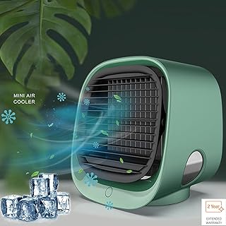 Portable Personal Air Conditioner for Room - 3speed Mini air conditioner, small fan, personal fan, portable desk fan,USB p...