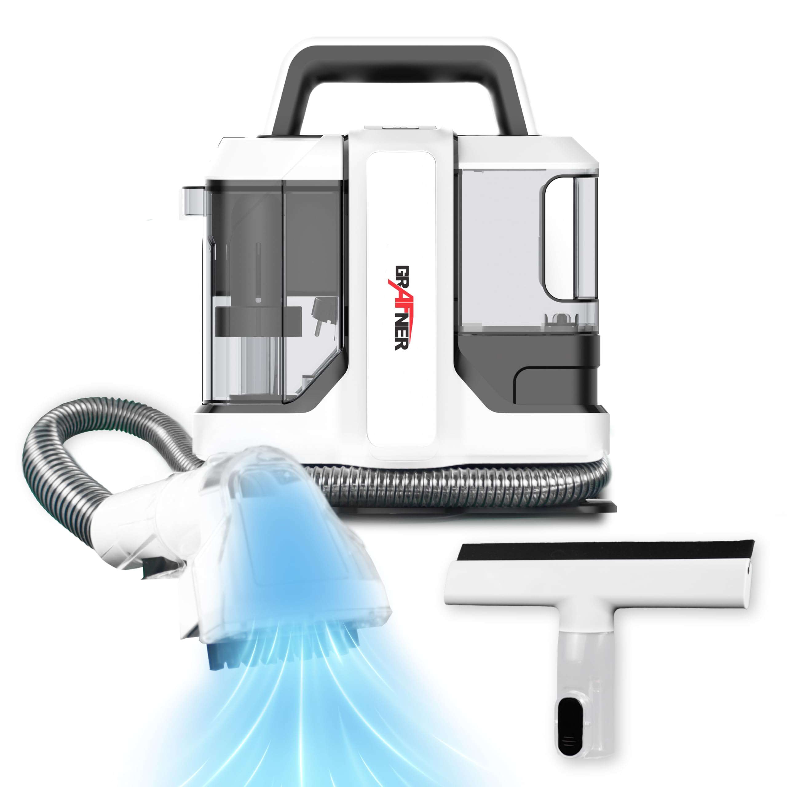 Grafner 2in1 Waschsauger und Fensterreiniger mit Dual-Tank