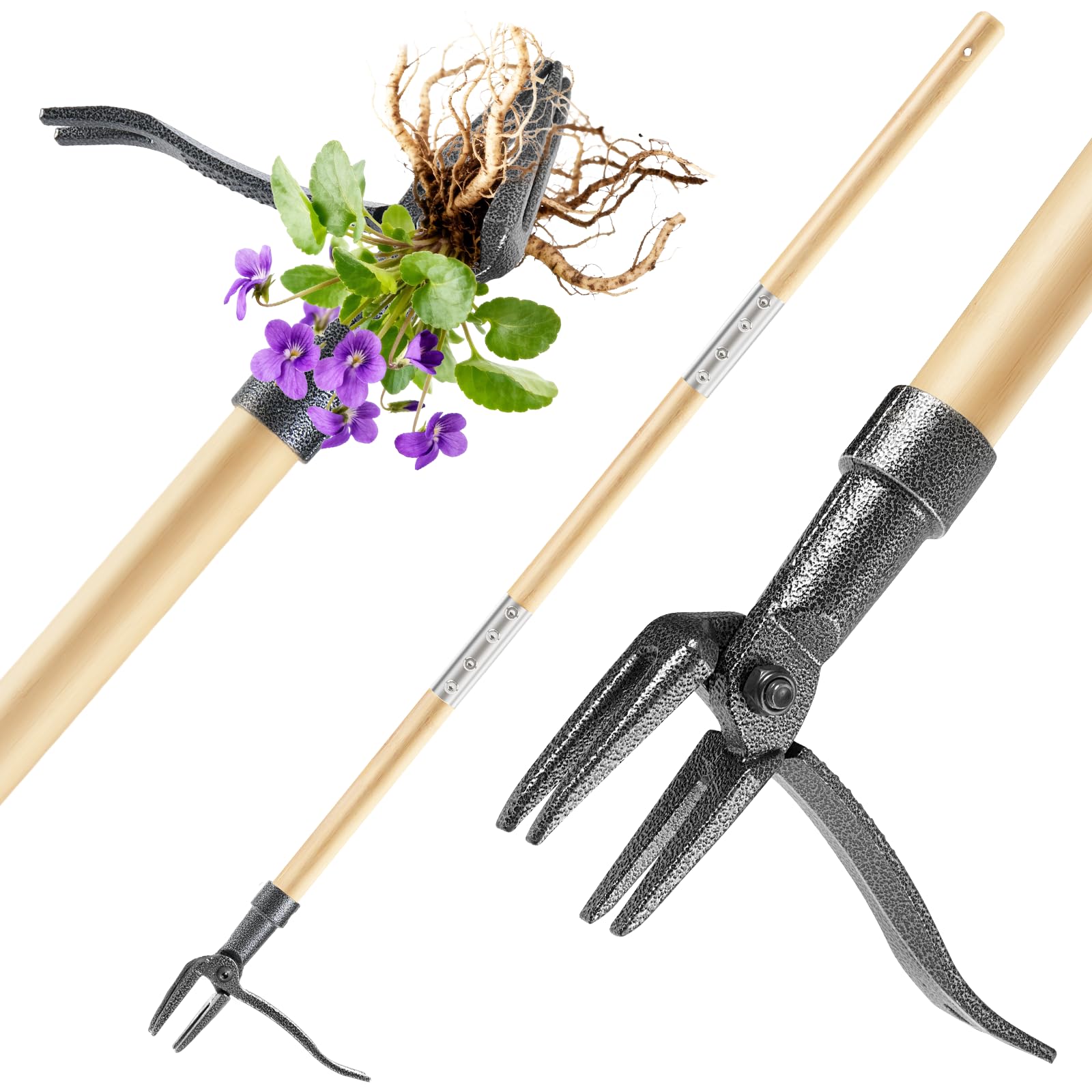 BellaJoyz Stand Up Weed Puller 46 Inch