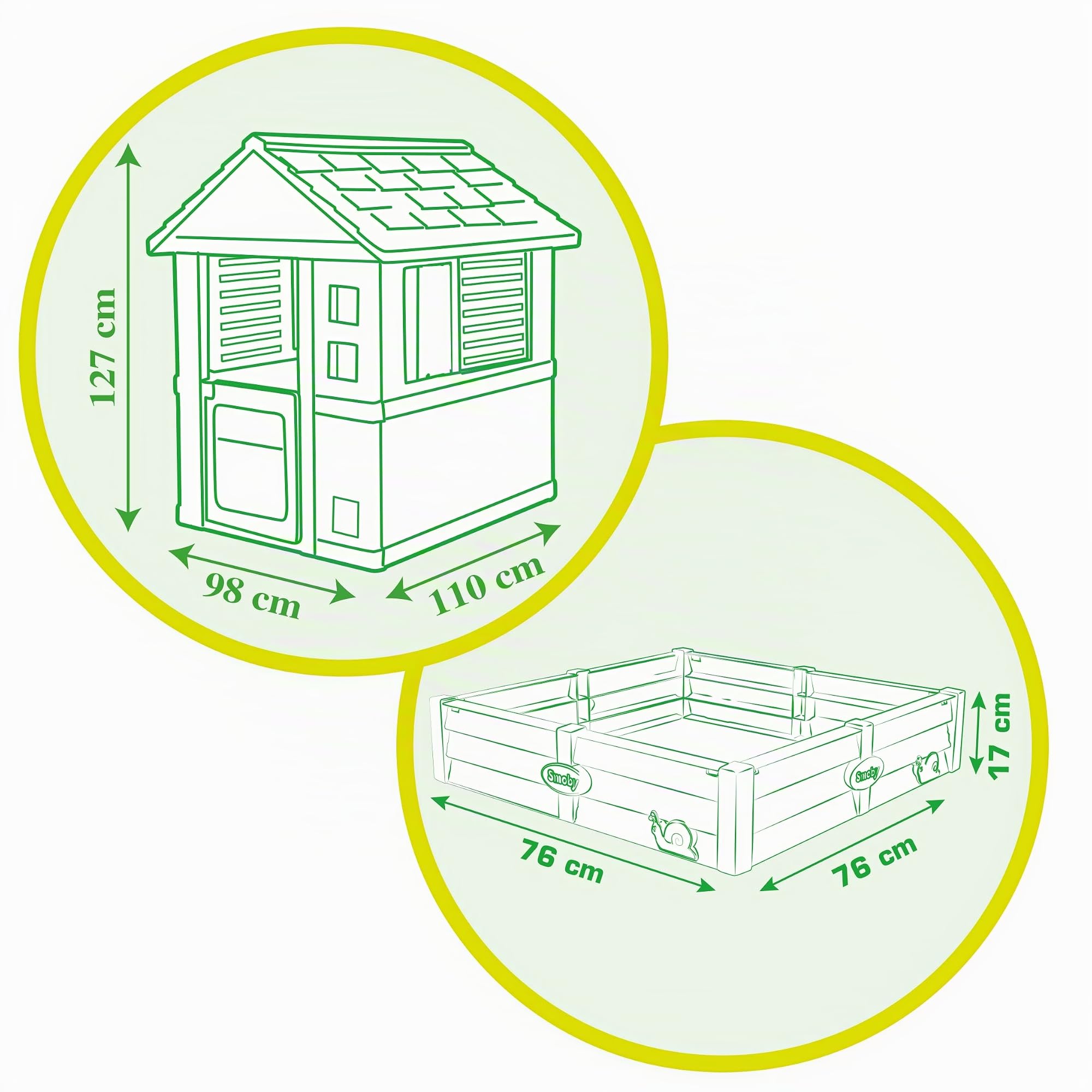 Smoby Spielhaus Square Haus