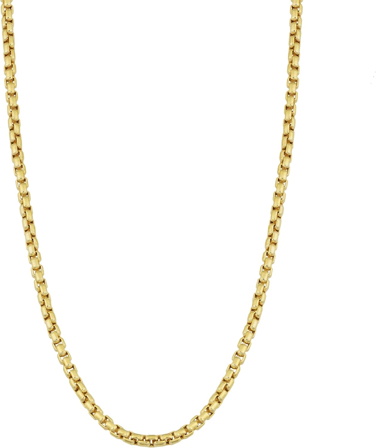 14k yellow gold box chain 18 inch Clearance