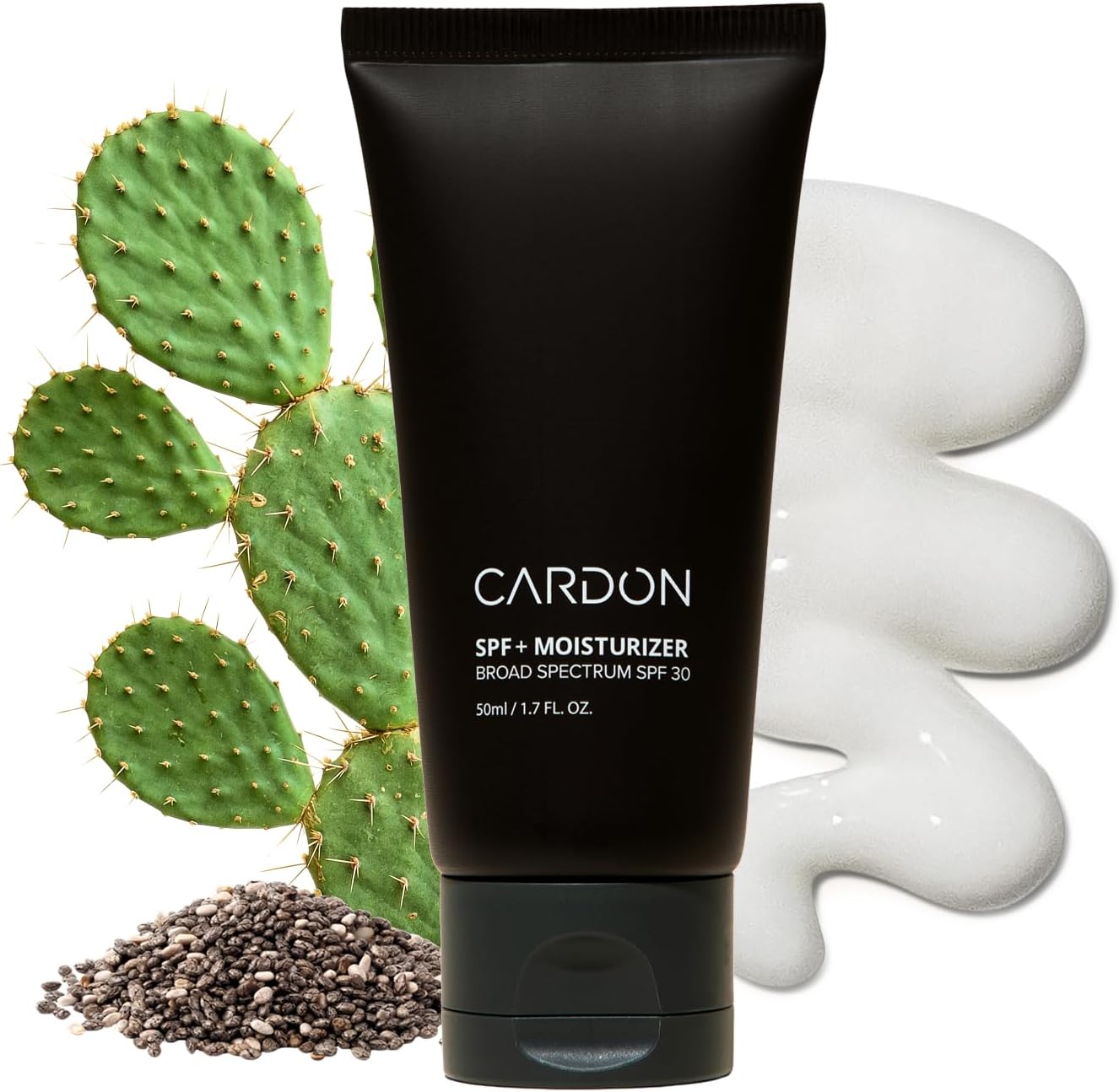 - Men's SPF 30 Korean Sunscreen for Face, Facial Moisturizer With Sunblock, Anti-Aging Face Sunscreen, SPF Facial Moisturizer, Men's Skin Care Lotion with Cactus Extract (1 Bottle - 35ml)