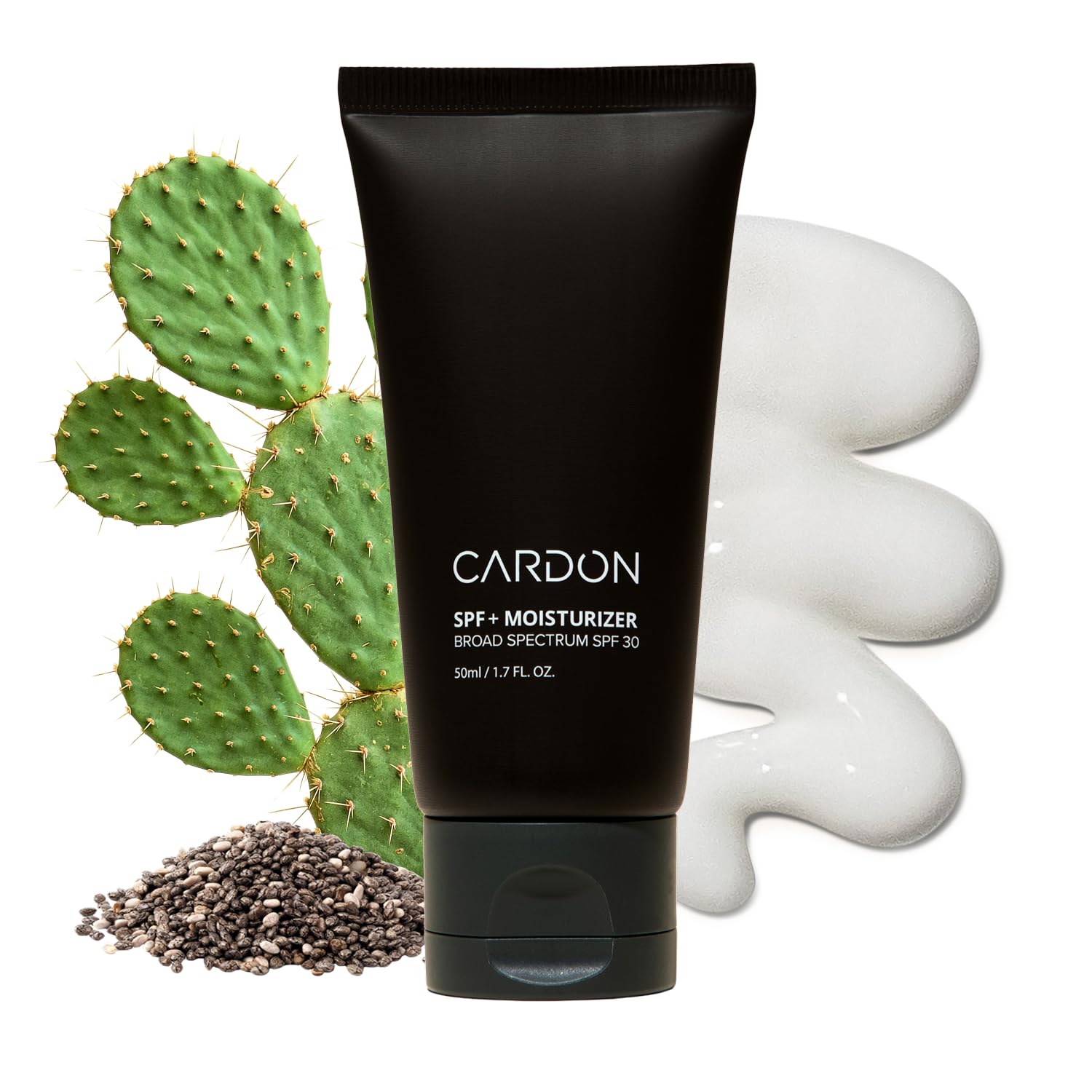 Cardon Men's SPF 30 Korean Facial Moisturizer with Cactus Extract
