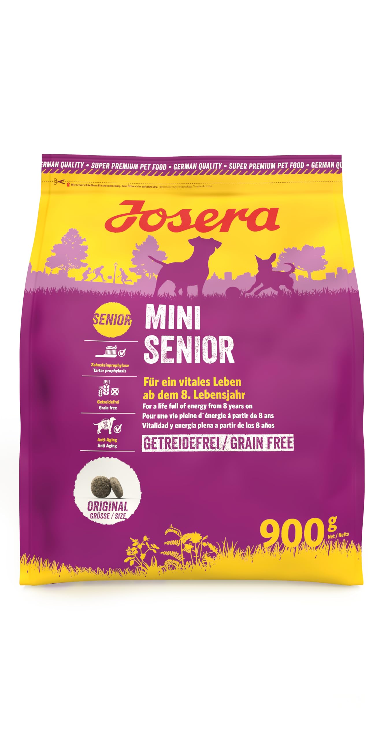 JOSERA MiniSenior (5X 900 g) | Trockenfutter für ältere kleine Hunde