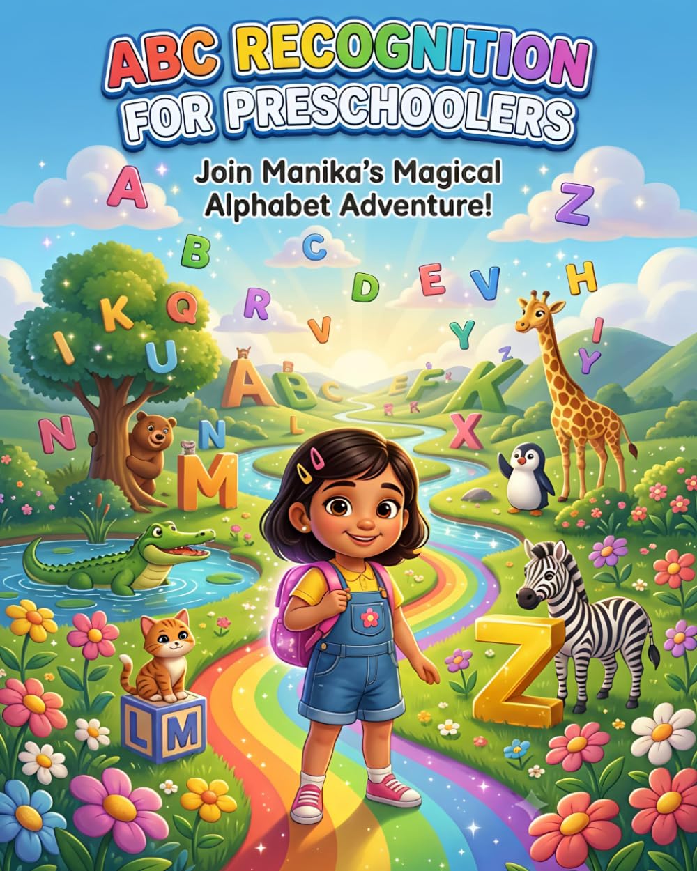 ABC Recognition for Preschoolers: A Magical A–Z Activity Workbook with Manika — Letter Recognition, Find & Circle, and Tracing Activities for Ages 3–5 (ABC RECOGNITION SERIES)