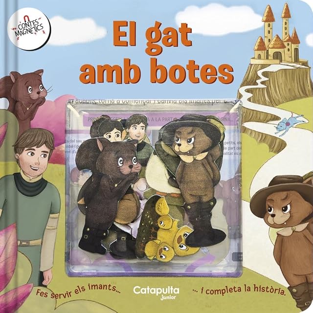 Portada de Contes Magnètics: El gat amb botes