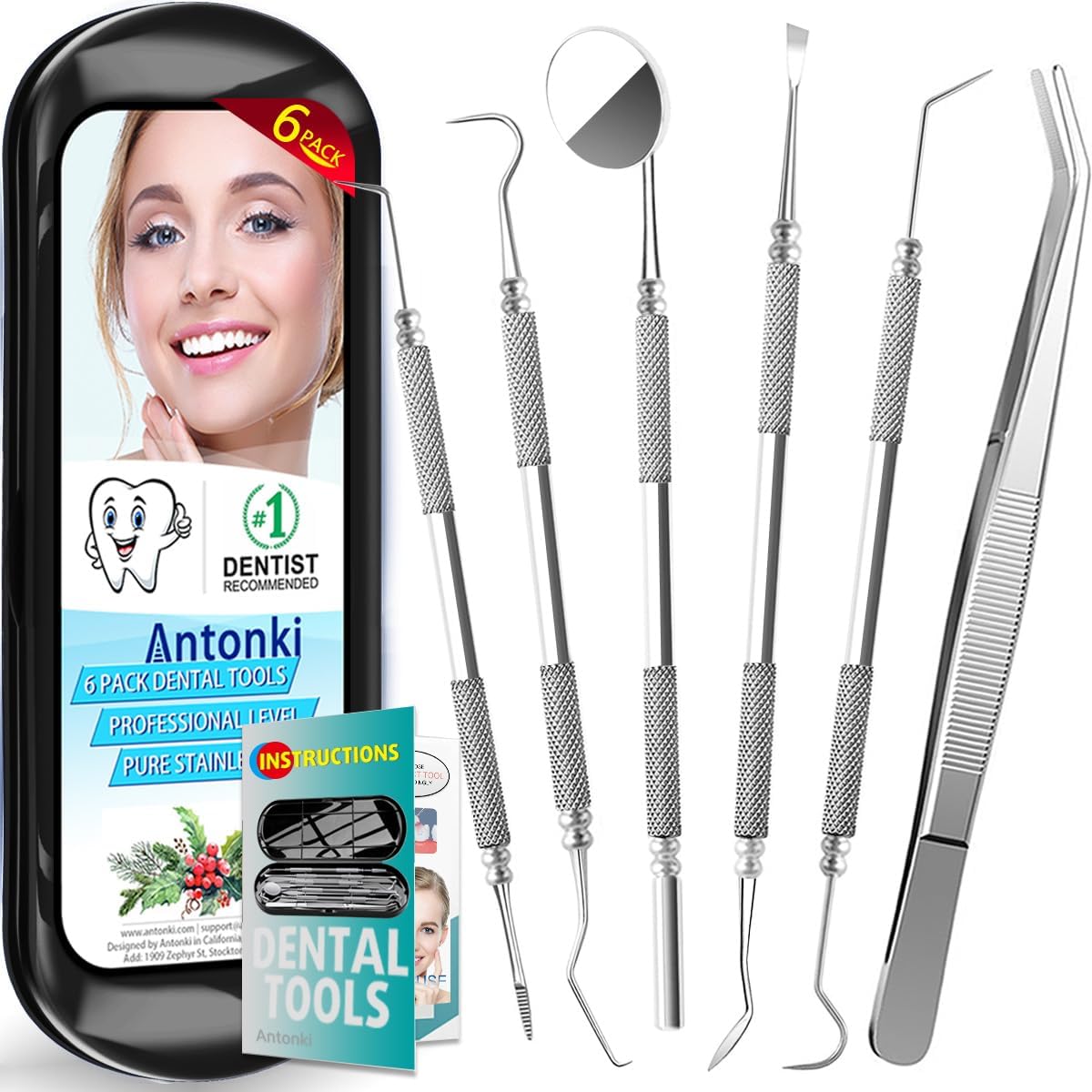 Dental Tools To Remove Plaque and Tartar, Professional Teeth Cleaning