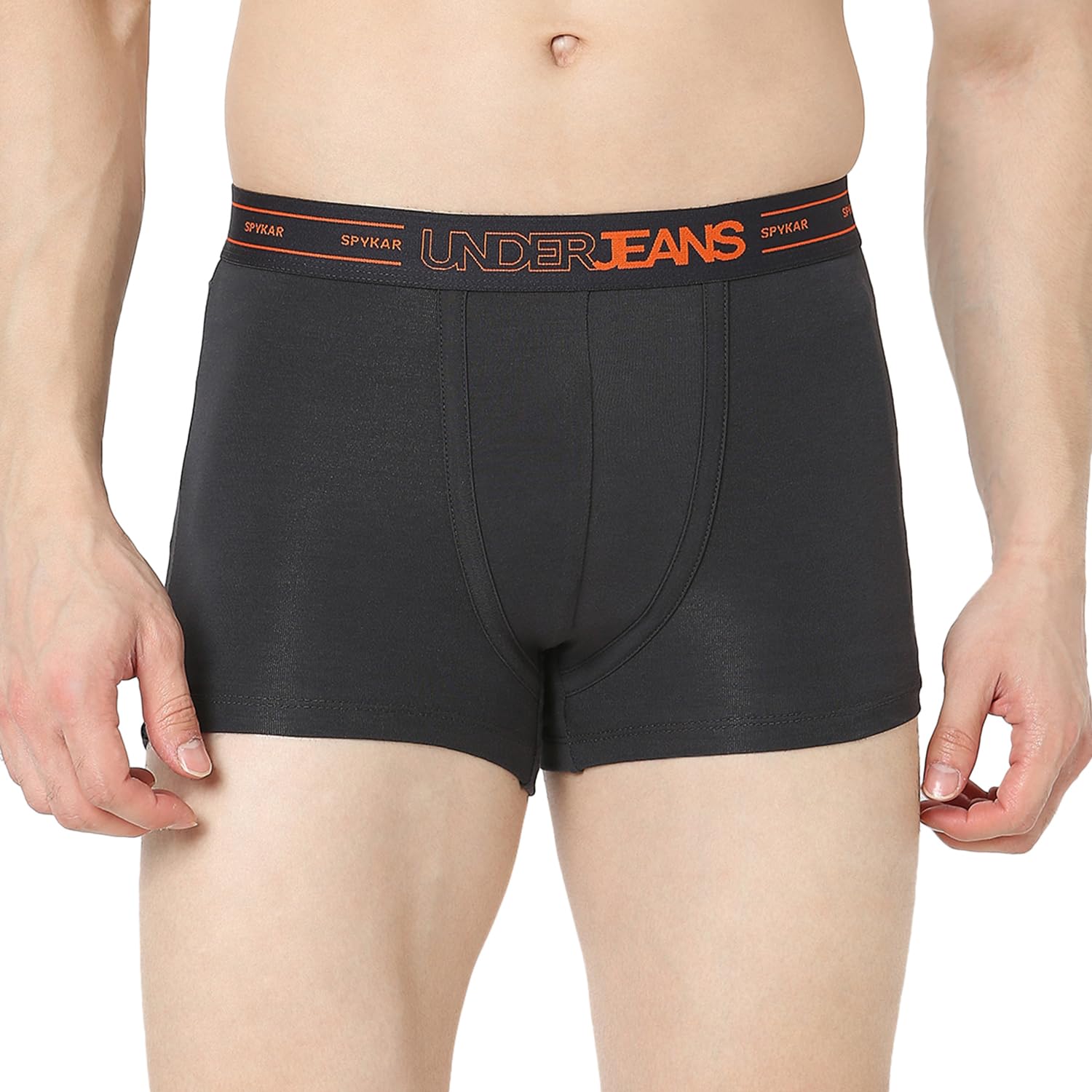 by Spykar Men Premium Dark Grey Trunk-image-37