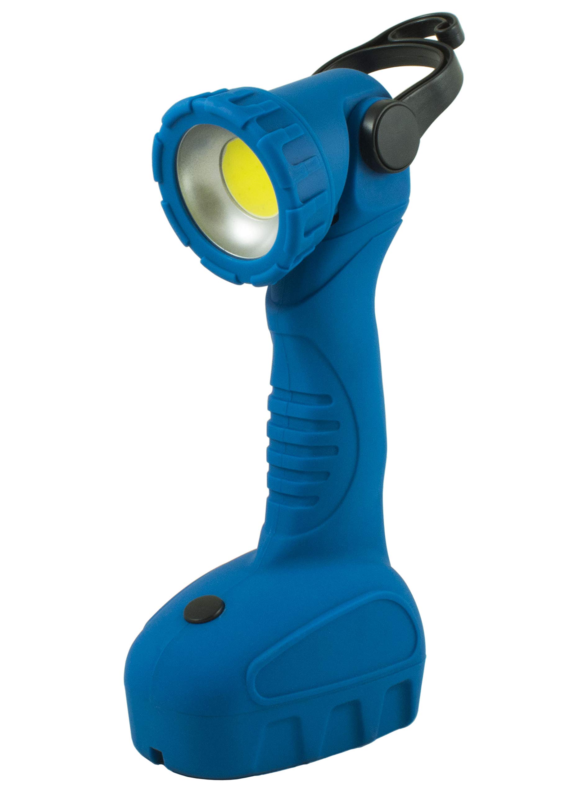 Swivel Head LED Light Flashlight/Portable Desk Lamp/Work Light (BLUE)