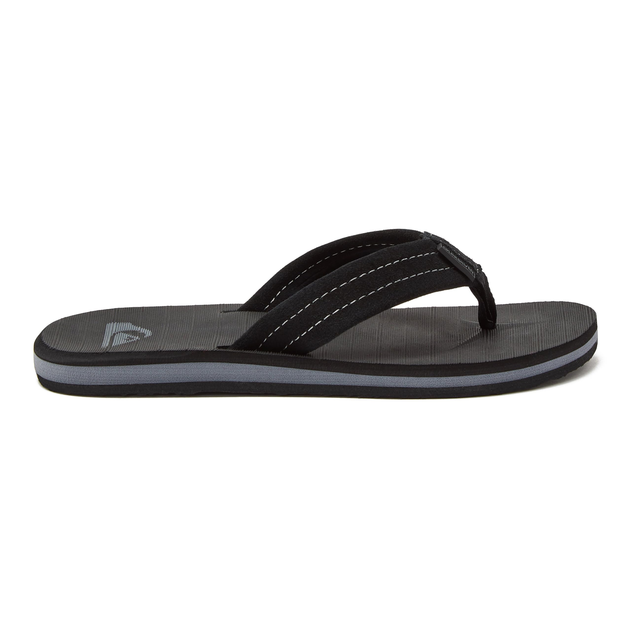 Quiksilver Carver Suede Fixed Strap Kids Flip Flop Youth Sandal SandaliUnisex - Bambini e ragazzi