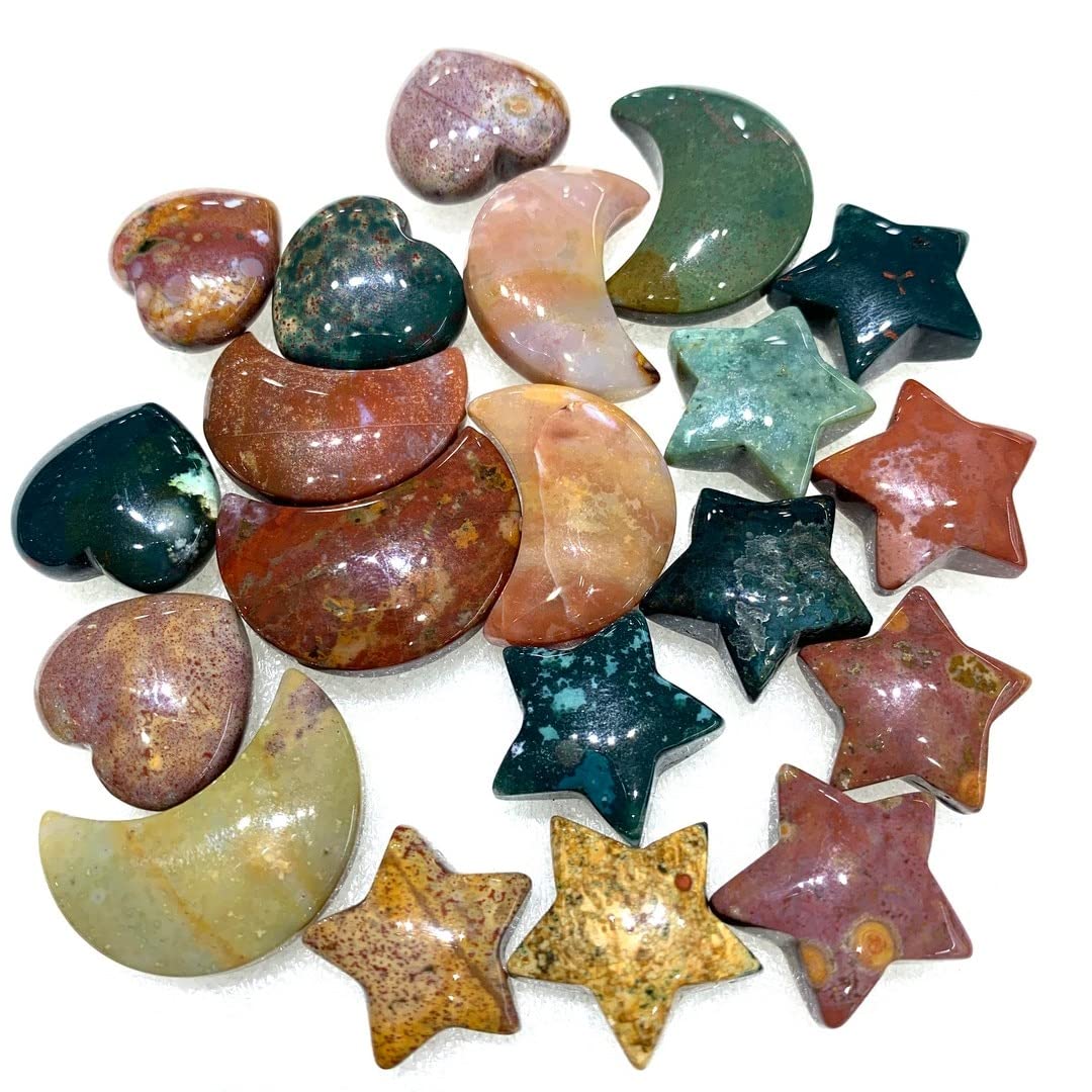 Amazon.co.jp: ミニナチュラルオーシャンジャスパークリスタル