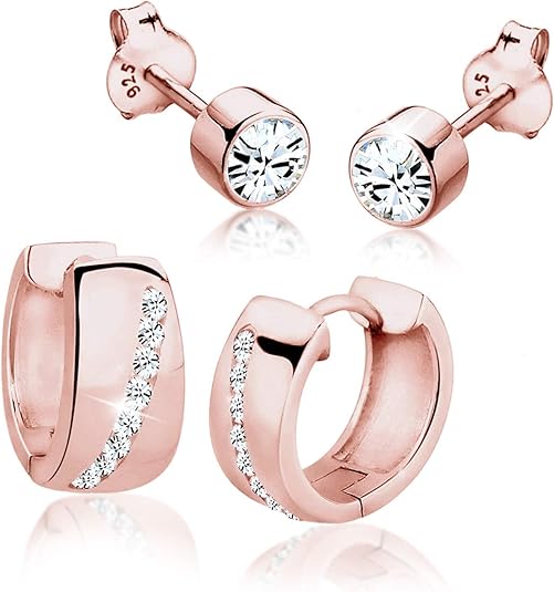 Elli Creoli Earcuff Basic Trend Blogger in Argento Sterling 925