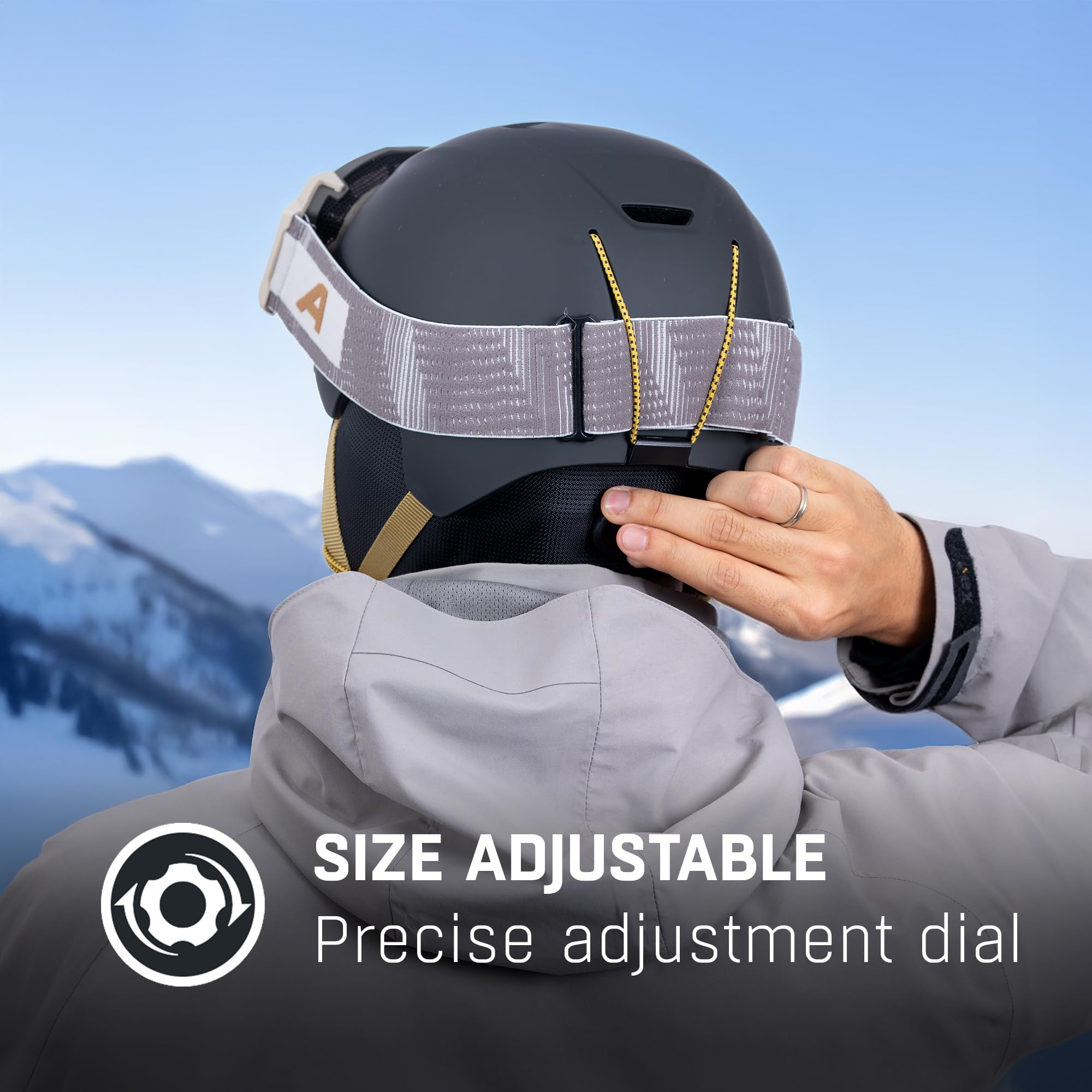 ALPINA CARNIA kask narciarski dla kobiet i mężczyzn, lekki kask narciarski i snowboardowy