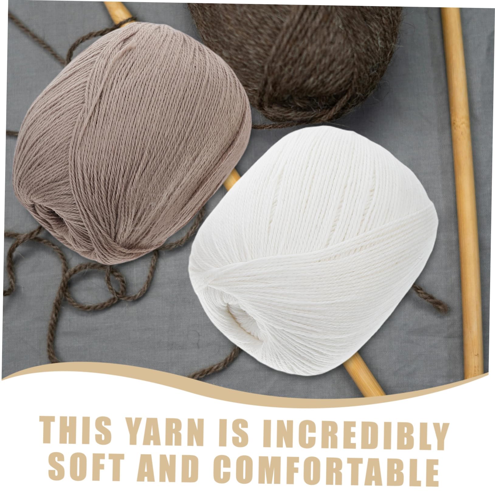 jojofuny Gomitoli di Lana Cashmere Intrecciata Mano Filato per Maglieria e Uncinetto Adatto Sciarpe Cappelli Maglioni e Altri Progetti Creativi