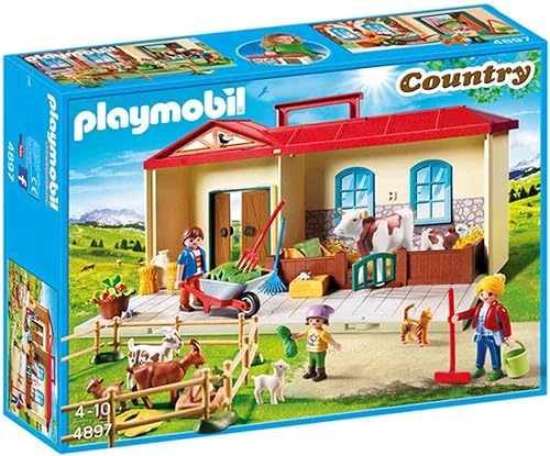 Playmobil 4897 · Granja Maletín ( ) Multicolor