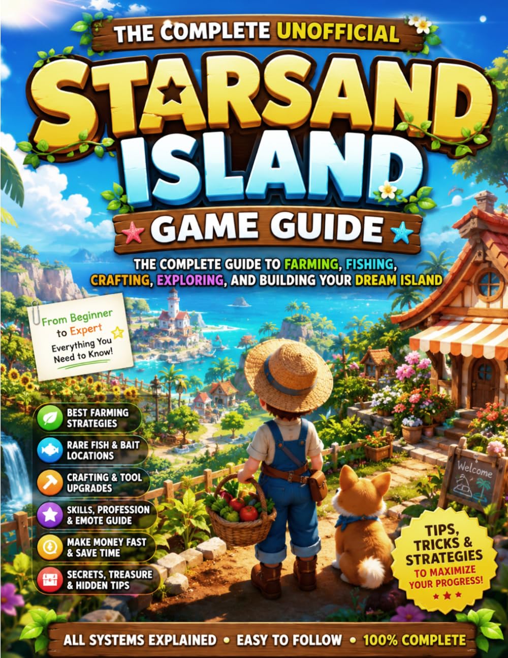 STARSAND ISLAND GAME GUIDE 2026: Complete Beginner to Expert Walkthrough, Farming, Fishing, Crafting, Sprinklers, Everlasting Crops, Rare Fish, Skills, Secrets, Money Tips & Island Progression