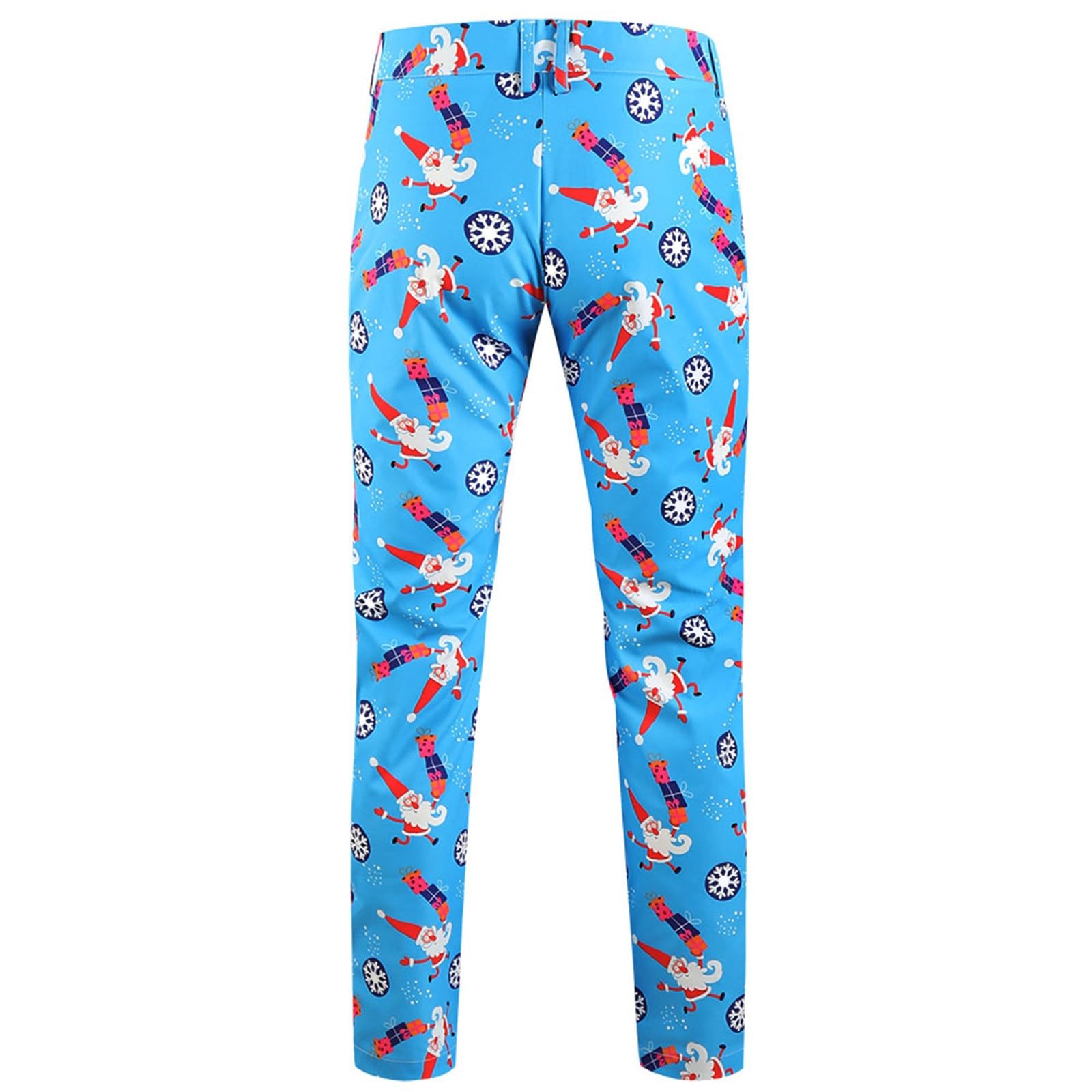 2026 Tuta natalizia da uomo e da uomo, abito di Natale colorato, formale, divertente, slim per feste di Natale, maglietta slim con motivo natalizio, sacco, carnevale, abbigliamento natalizio