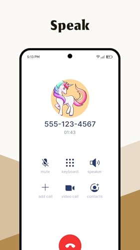 Unicorn Fake Call