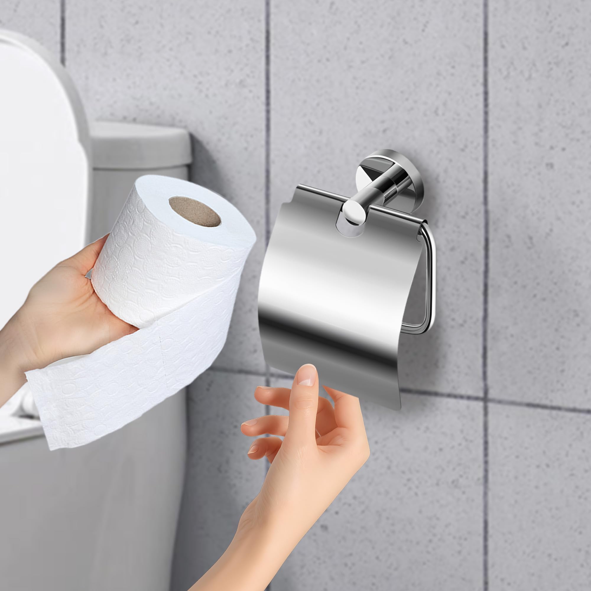 Porta Rotolo Con Coperchio Mia - Leroy Merlin - Foto 9